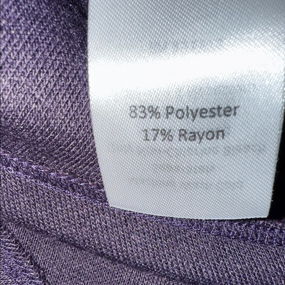 NORM THOMPSON Purple Long Sleeve Tunic - Picture 10 of 10